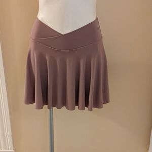 Stack mauve pink althetic skirt with attached shorts size S